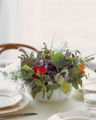 Herb centerpiece Herb centerpiece