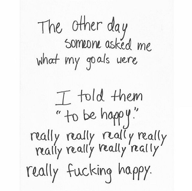 Really Really Really Happy