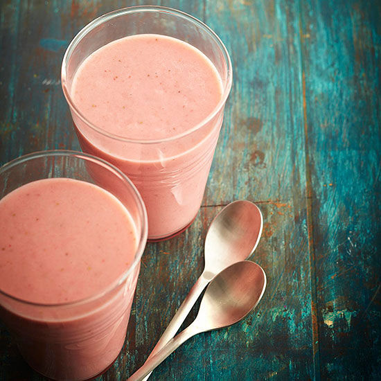 Pink power smoothies