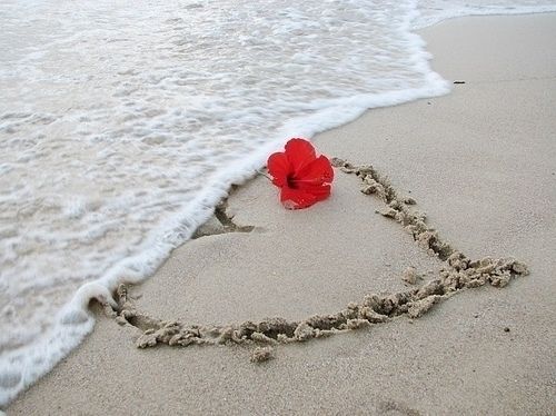 Heart in the Sand Heart in the Sand