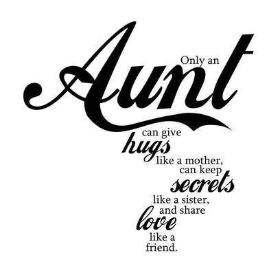 only an aunt only an aunt