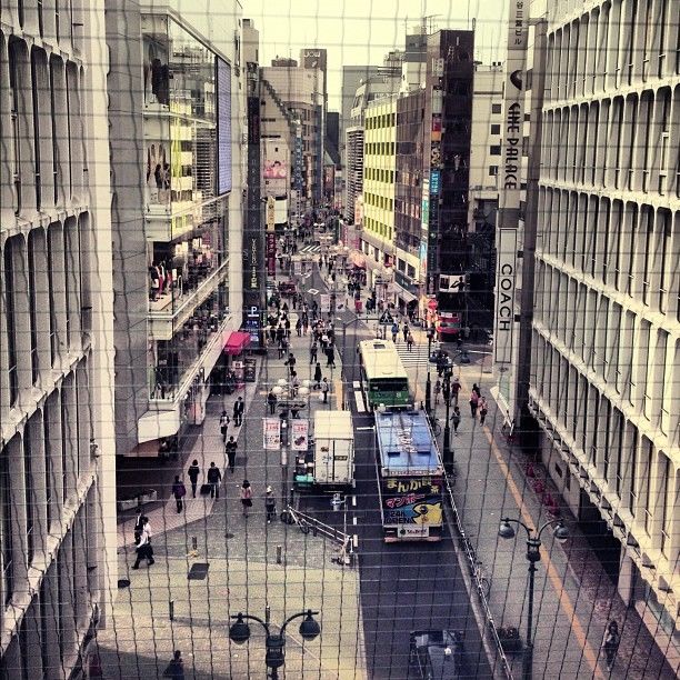 Busy Street in Tokyo