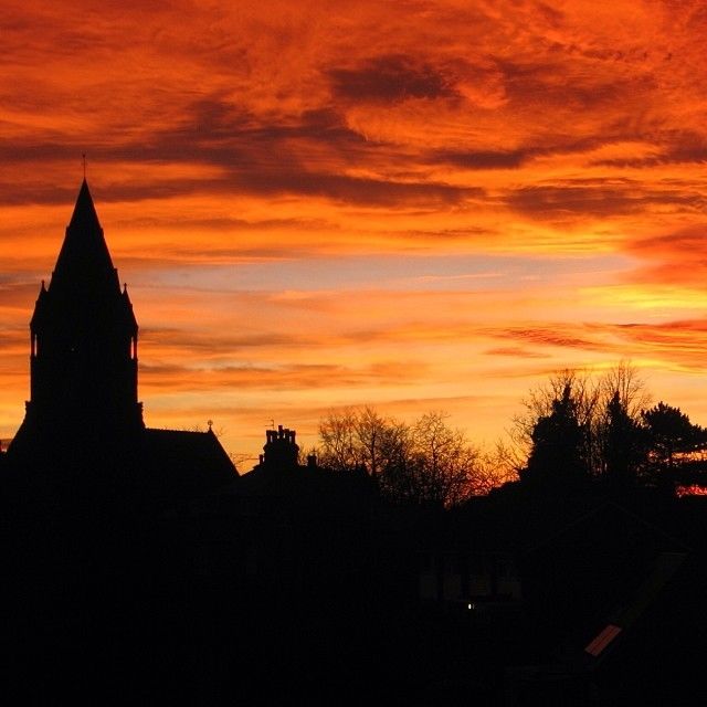 Sunset in Nottingham