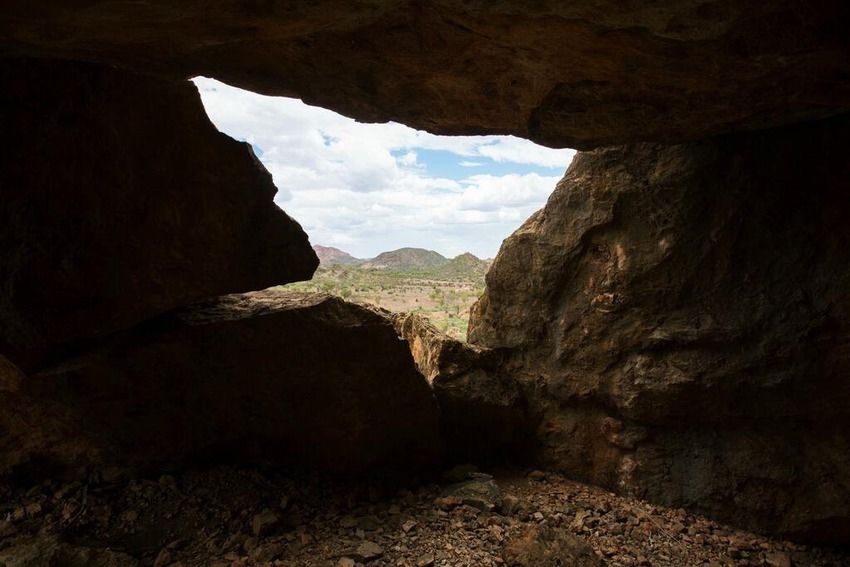 View from a Cave in Australia