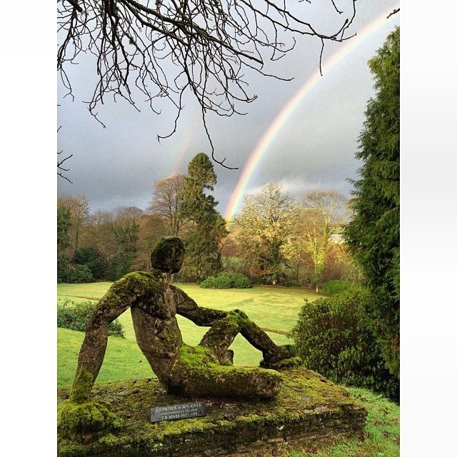 Beautiful Rainbow in a Park Beautiful Rainbow in a Park