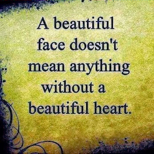 a beautiful face a beautiful face