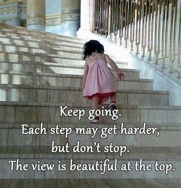 keep going keep going