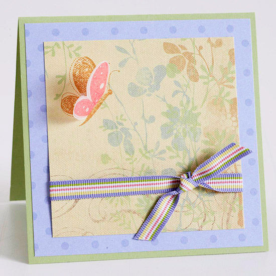 Butterfly card Butterfly card