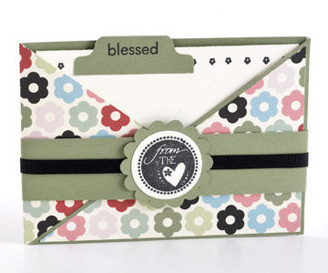 Criss cross card