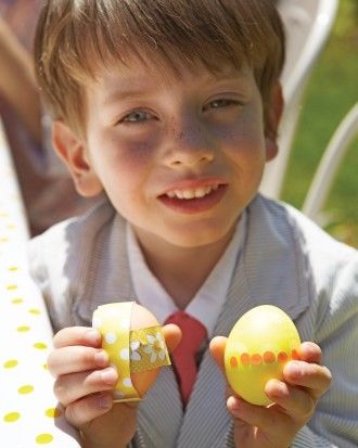 Paper bands for easter eggs Paper bands for easter eggs