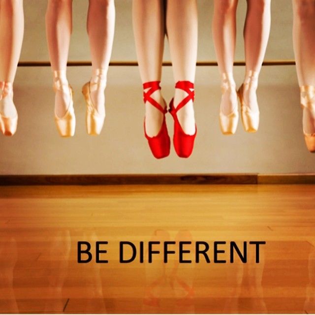 Be different