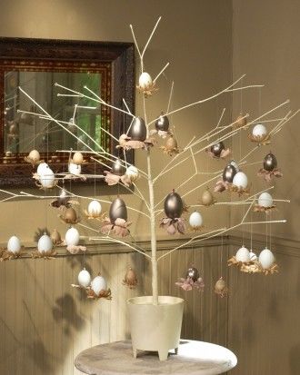 Jeweled egg display