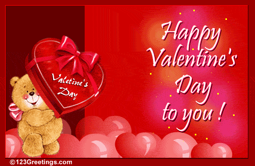 Happy Valentines Day to you