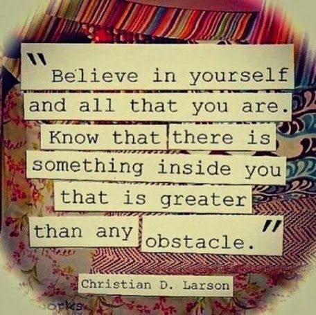 believe in yourself believe in yourself