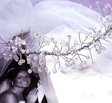Wedding Beaded Headpiece Wedding Beaded Headpiece