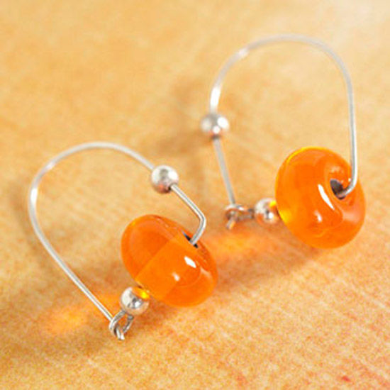 Bead earrings Bead earrings