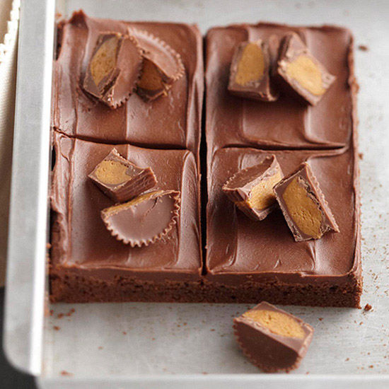 Peanut butter brownies Peanut butter brownies