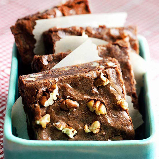 Fudgy brownies Fudgy brownies