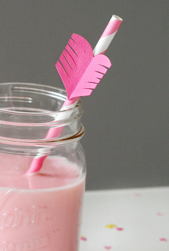 Valentine Party Straw Valentine Party Straw