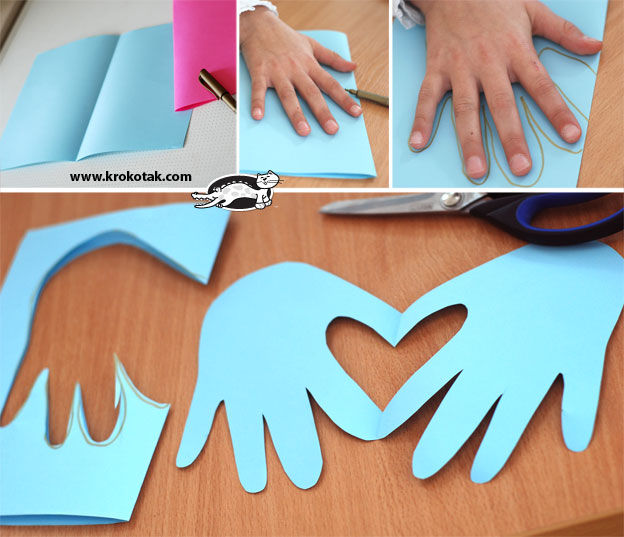 Hand and Heart Card Hand and Heart Card