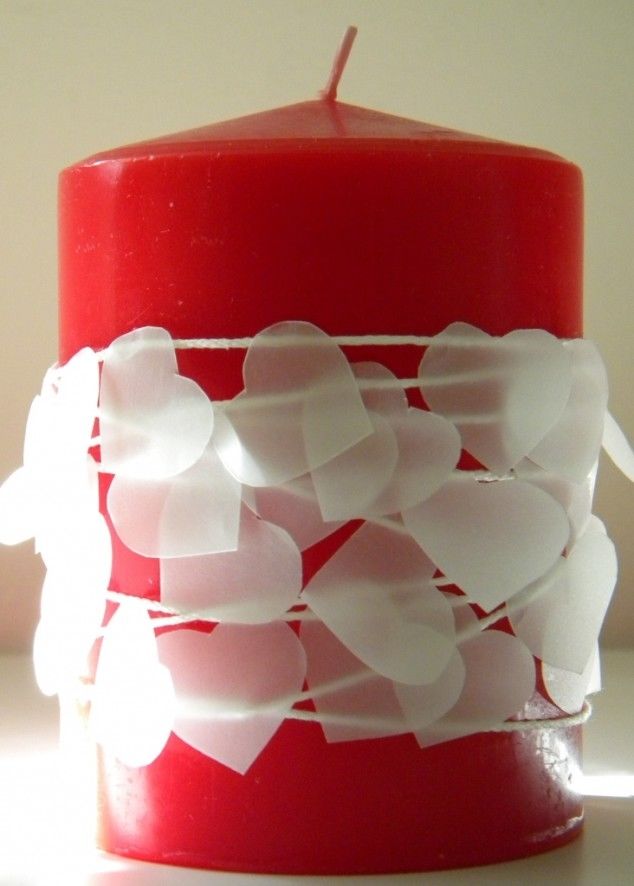 Valentines Candle