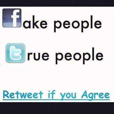 fake people true people