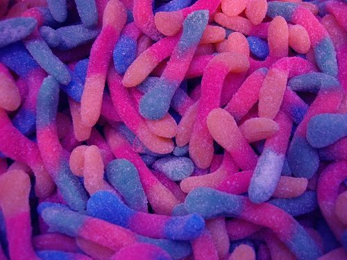 Sour gummies