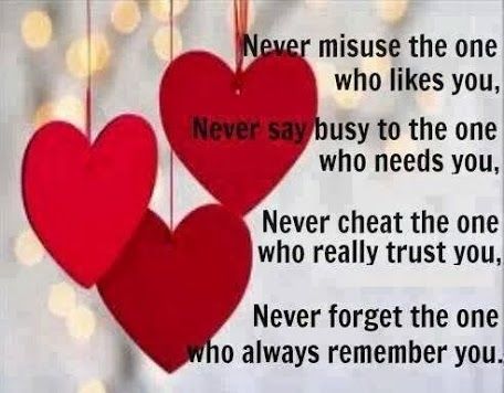 never