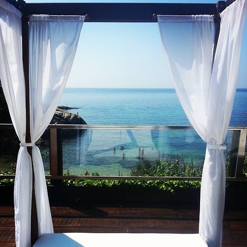 View of the ocean
