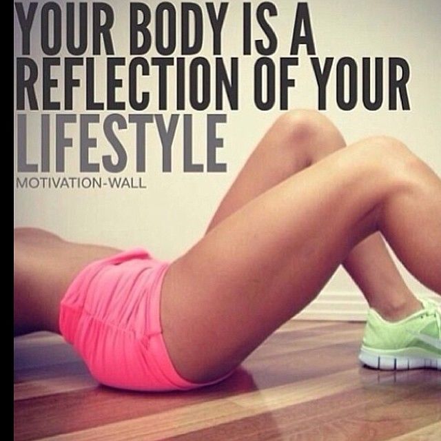 Your body is a reflection of your lifestyle