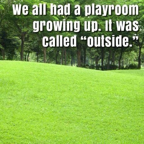 Playing outside Playing outside