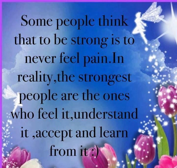 to be strong
