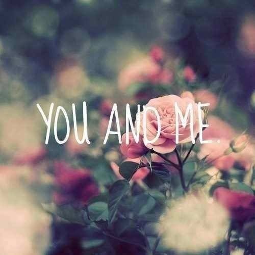 you and me you and me