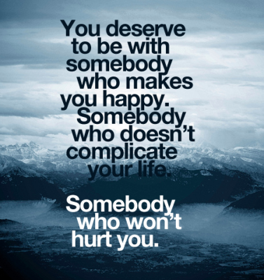 somebody who wont hurt you