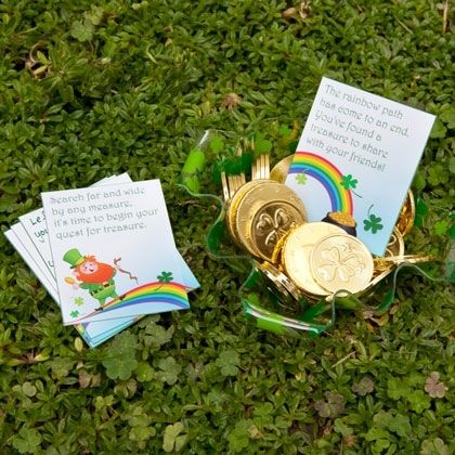 St patricks day treasure hunt