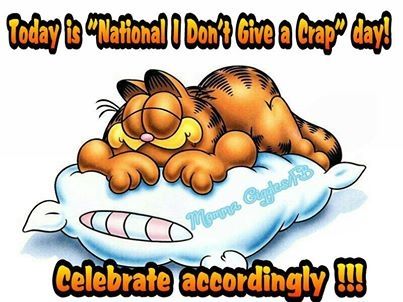 national I dont give a crap day