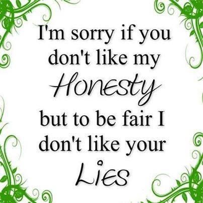 honesty and lies honesty and lies