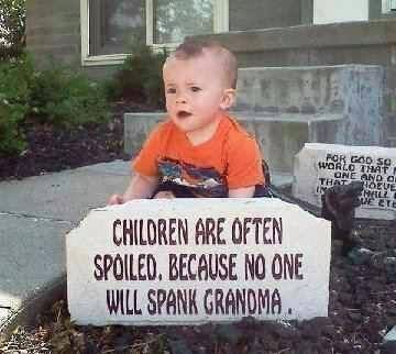 children are spoiled children are spoiled