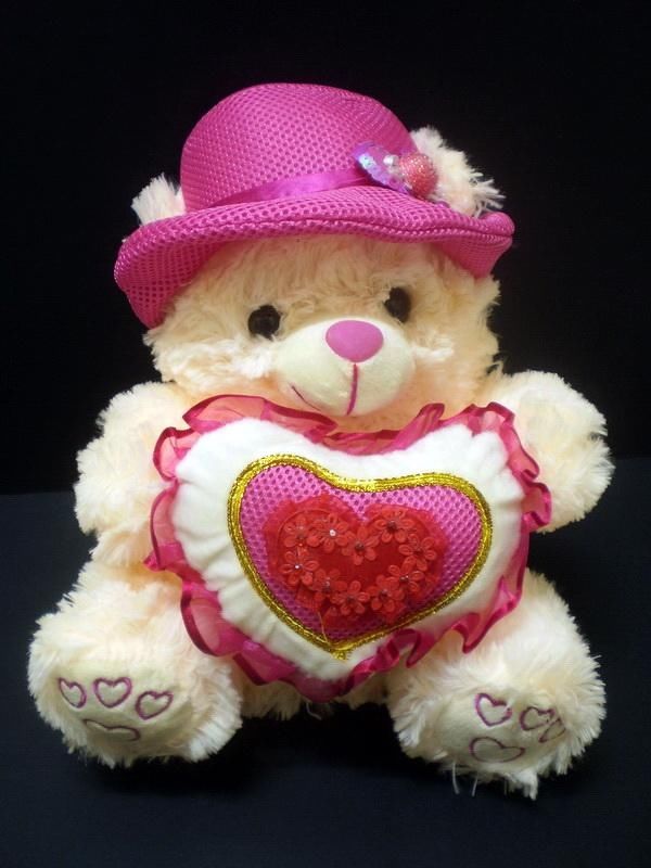 Love Bear with Pink Hat Love Bear with Pink Hat