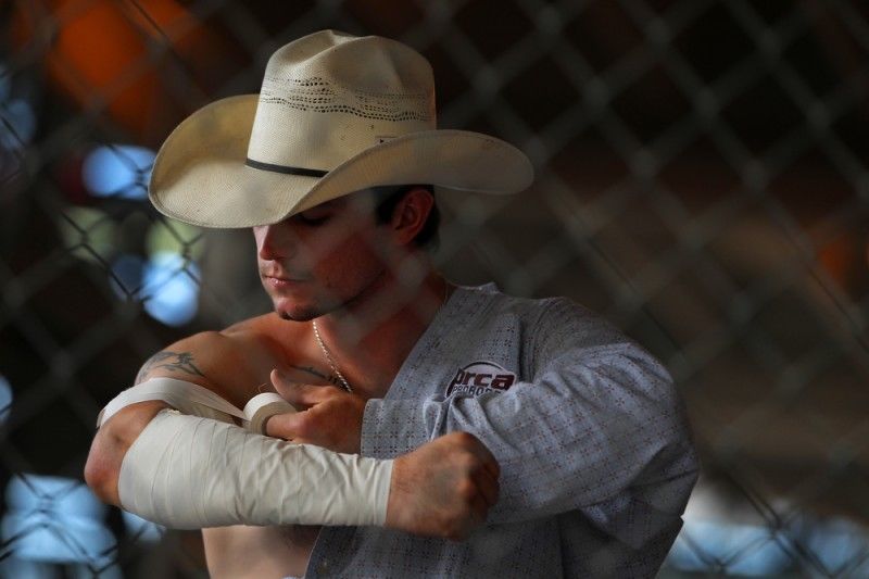 Bull rider David Clapp