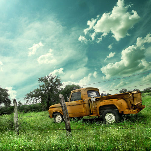Rusty truck