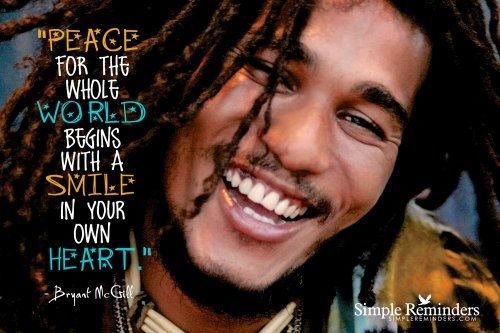 The smile in your own heart The smile in your own heart