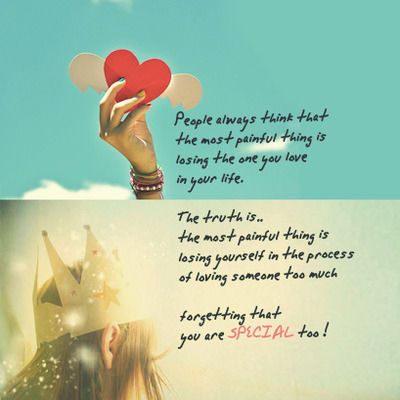 Losing yourself