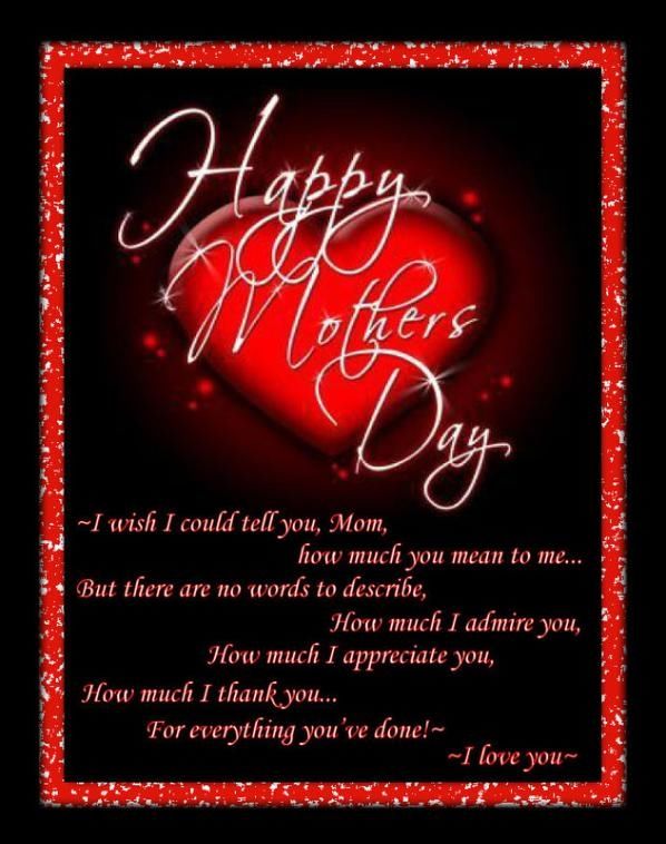 Happy Mothers Day Happy Mothers Day