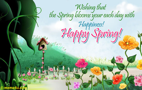 Happy Spring Happy Spring