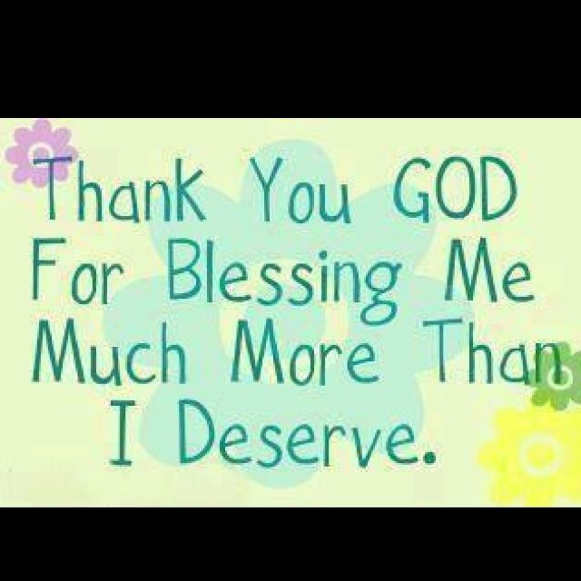 Thank You God Thank You God