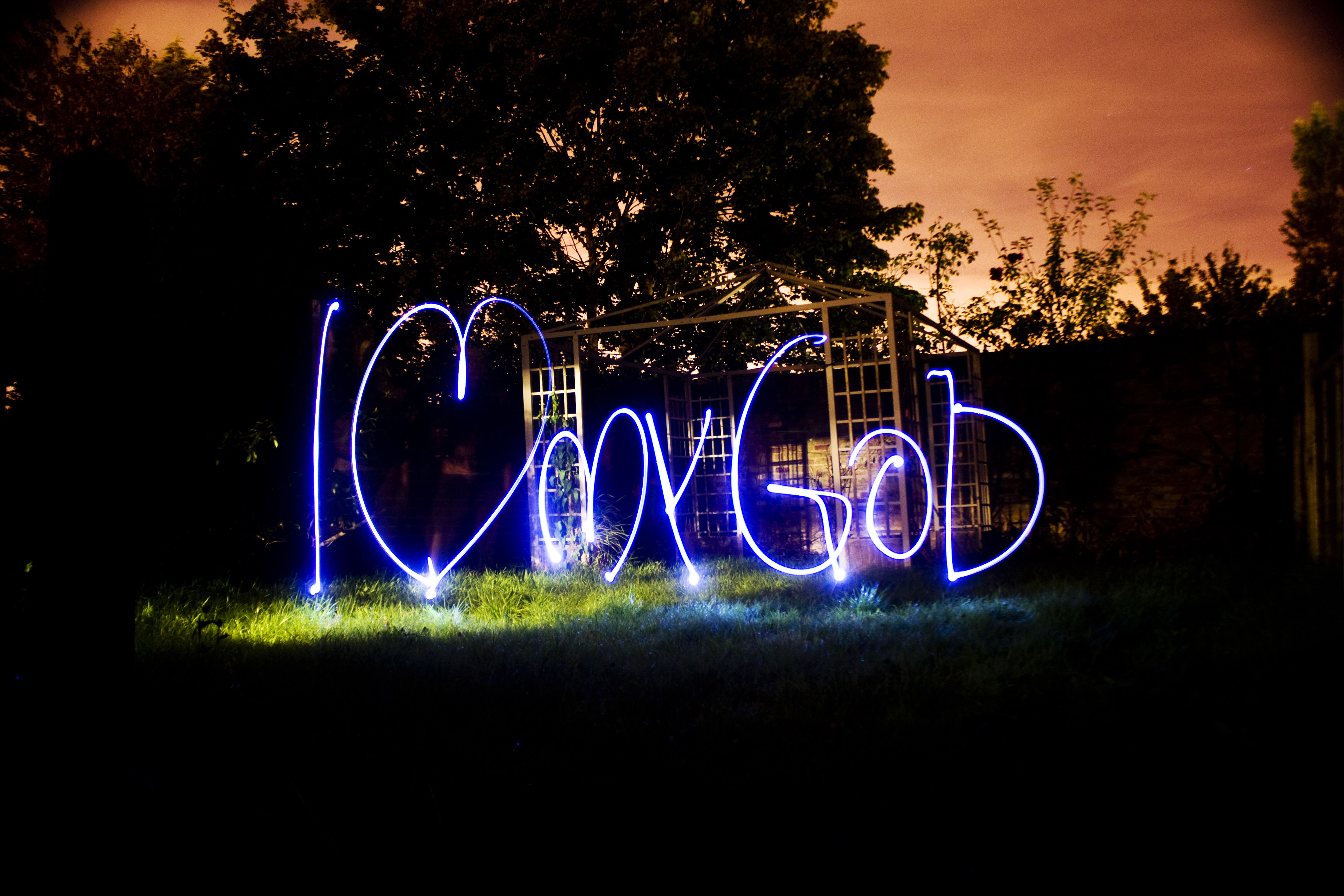 I love my God