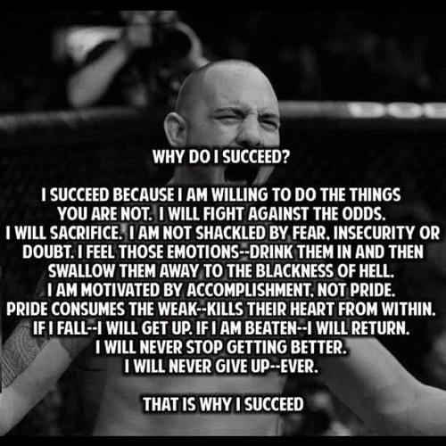 Why I succeed Why I succeed