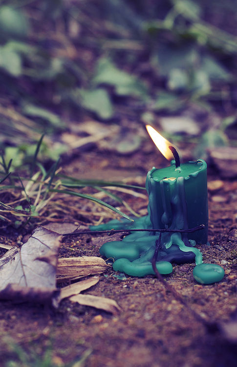 Green candle