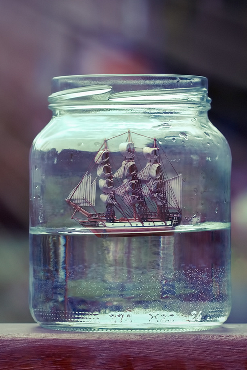 Miniature ship Miniature ship